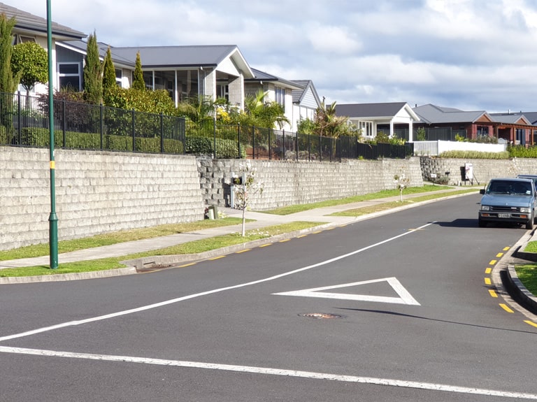 Rowesdale Subdivision Retaining Walls