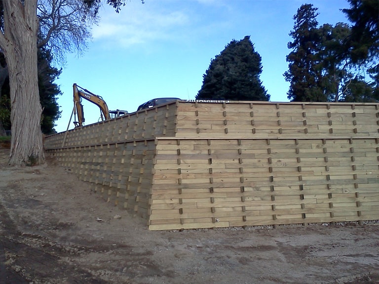 Tauranga Golf Course Retaining